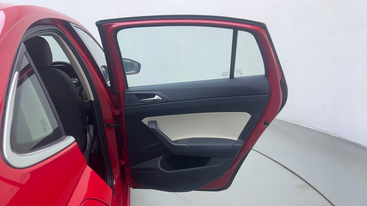 Used 2025 Skoda Slavia Style 1.0L TSI MT Petrol Manual interior RIGHT REAR DOOR OPEN VIEW