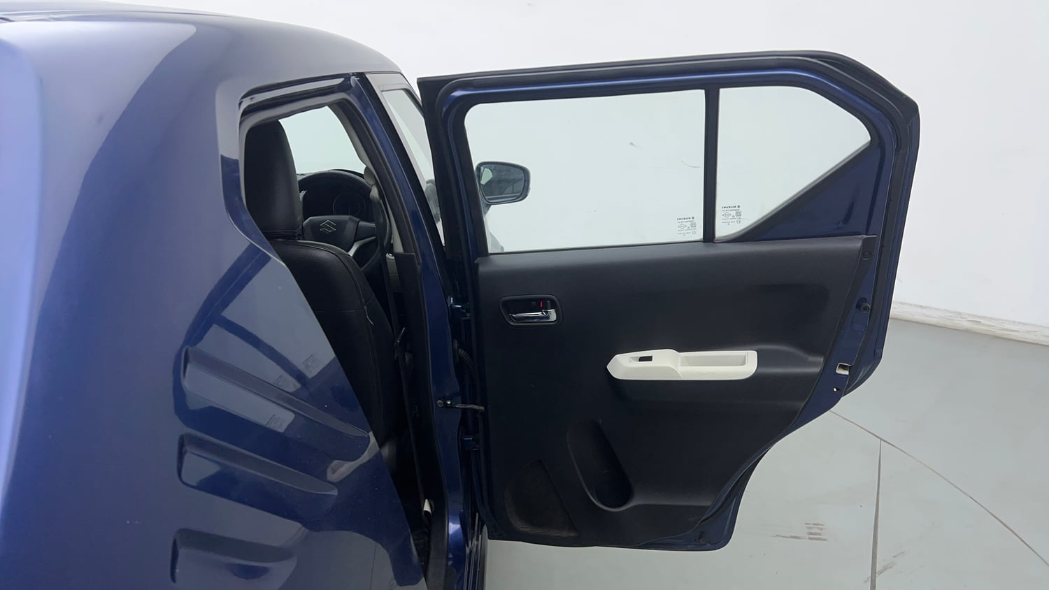 Used 2019 Maruti Suzuki Ignis Zeta 1.2 MT Petrol Manual interior RIGHT REAR DOOR OPEN VIEW