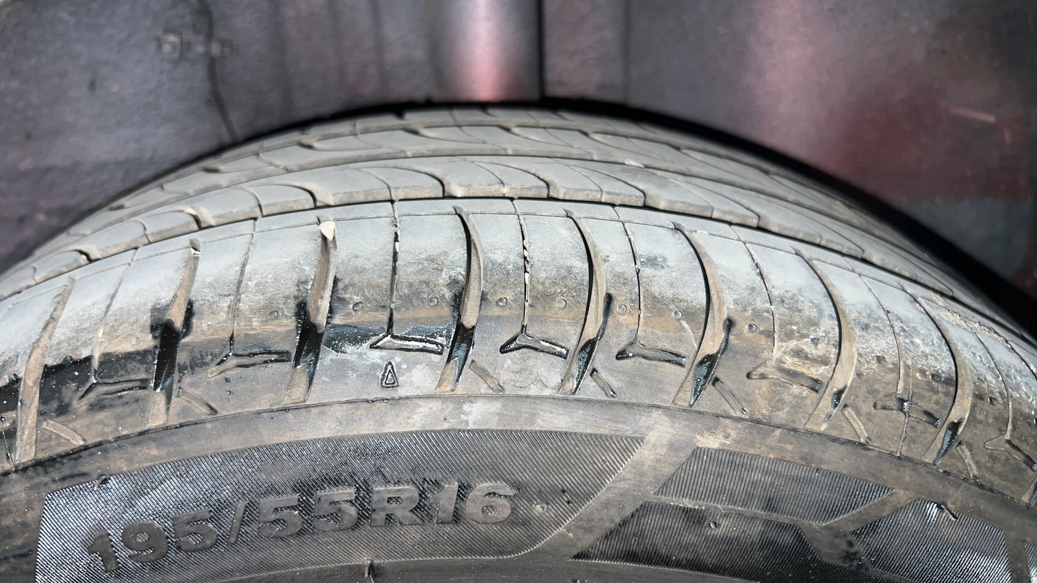 Used 2022 Tata Altroz XZ Diesel Diesel Manual tyres LEFT REAR TYRE TREAD VIEW