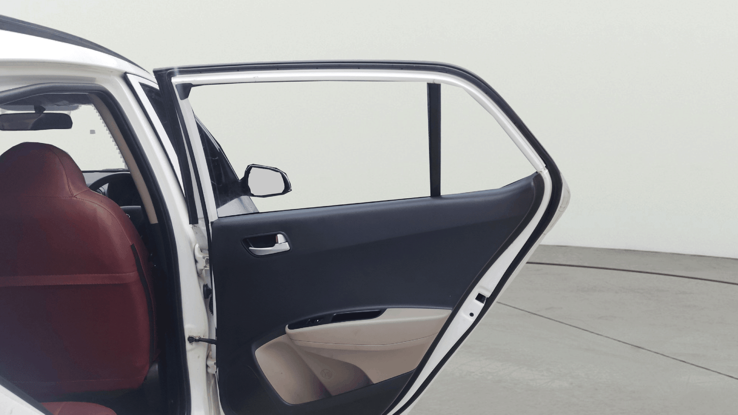 Used 2020 Hyundai Grand i10 Sportz 1.2 Kappa VTVT Petrol Manual interior RIGHT REAR DOOR OPEN VIEW