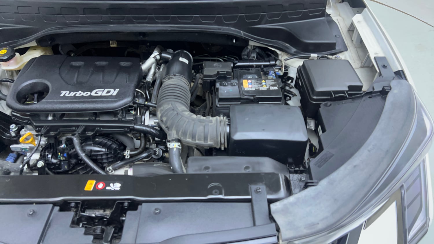Used 2024 Kia Sonet GTX Plus 1.0 Turbo Petrol DCT Petrol Automatic engine ENGINE LEFT SIDE VIEW