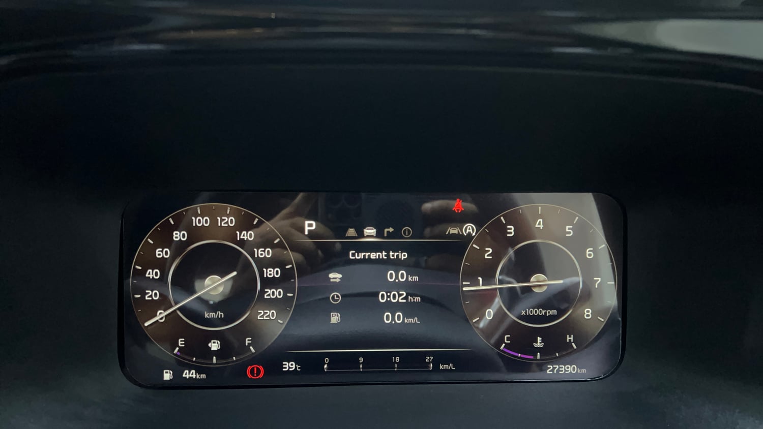 Used 2024 Kia Sonet GTX Plus 1.0 Turbo Petrol DCT Petrol Automatic interior CLUSTERMETER VIEW