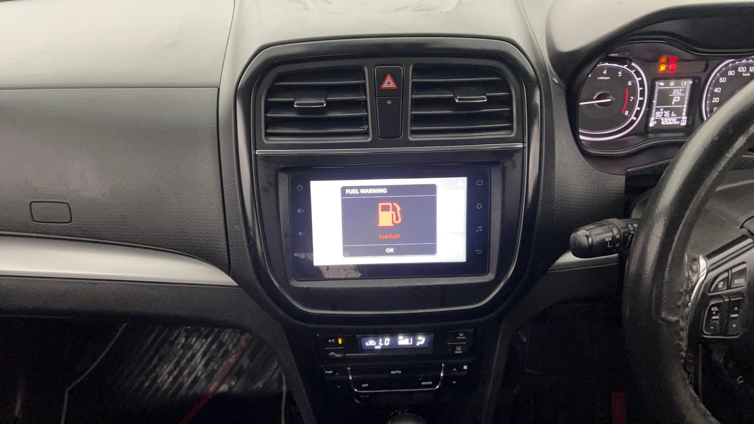 Used 2021 Toyota Urban Cruiser Premium Grade AT Petrol Automatic interior MUSIC SYSTEM & AC CONTROL VIEW