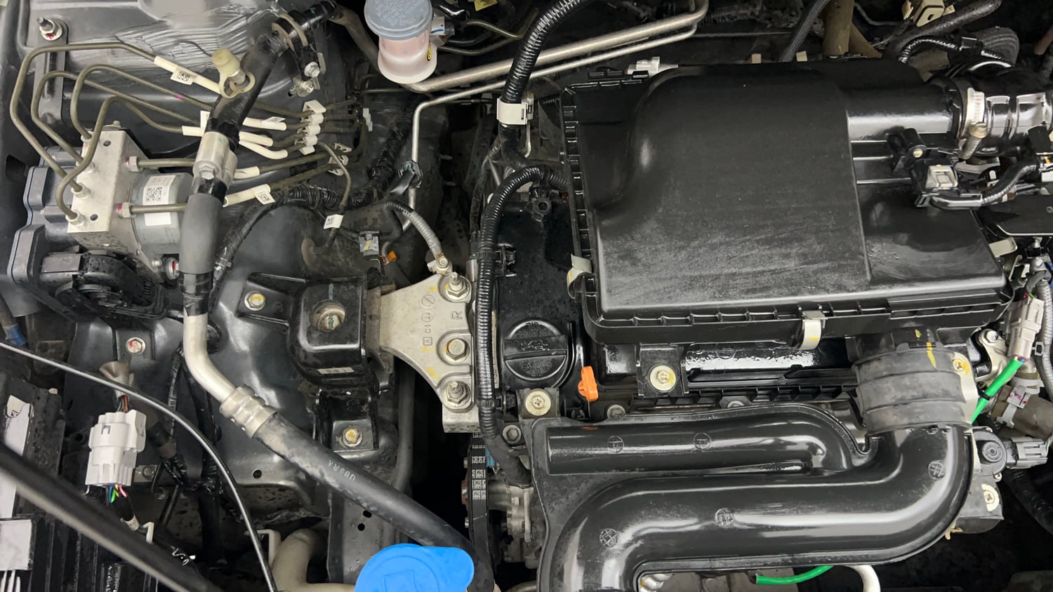 Used 2024 Maruti Suzuki Brezza LXi S-CNG Cng Manual engine ENGINE RIGHT SIDE VIEW