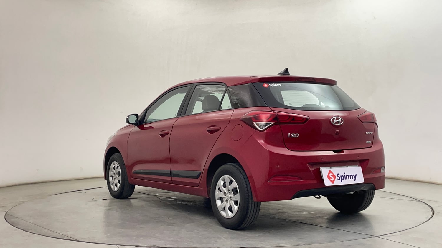 Used 2016 Hyundai Elite i20 Sportz 1.2 Petrol Manual exterior LEFT REAR CORNER VIEW