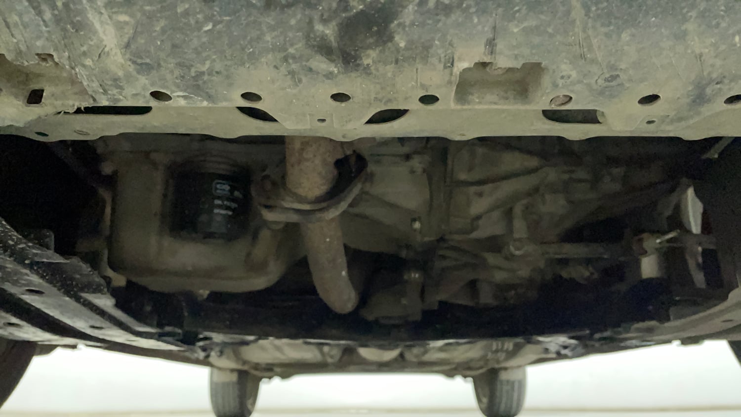 Used 2018 Maruti Suzuki Baleno Zeta 1.2 Petrol Manual extra FRONT LEFT UNDERBODY VIEW