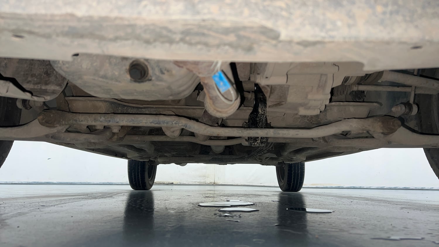 Used 2021 Tata Tiago XT Petrol Manual extra FRONT LEFT UNDERBODY VIEW