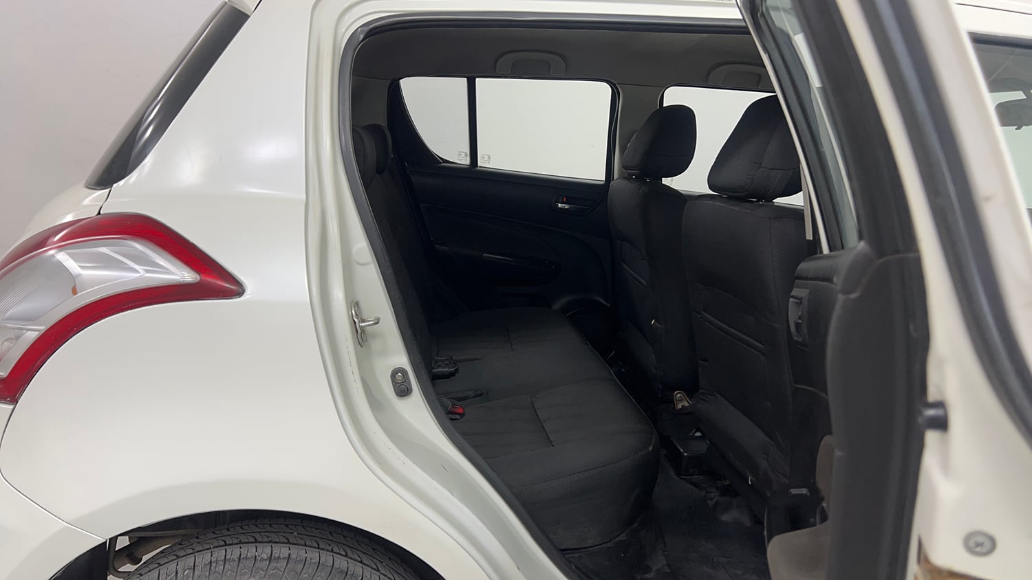 Used 2014 Maruti Suzuki Swift VXi Petrol Manual interior RIGHT SIDE REAR DOOR CABIN VIEW