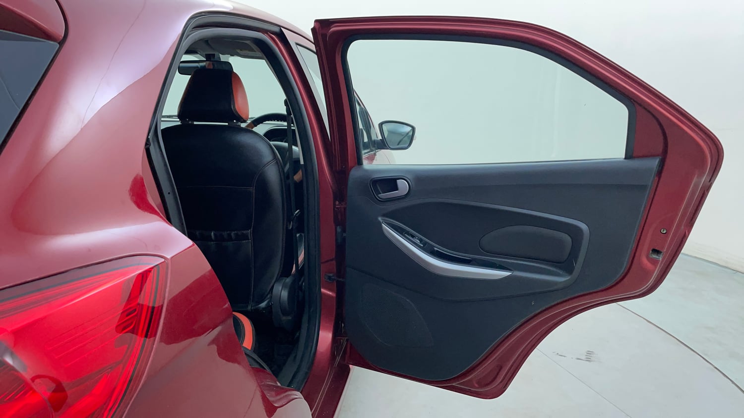 Used 2018 Ford Figo Titanium1.5 TDCi Diesel Manual interior RIGHT REAR DOOR OPEN VIEW