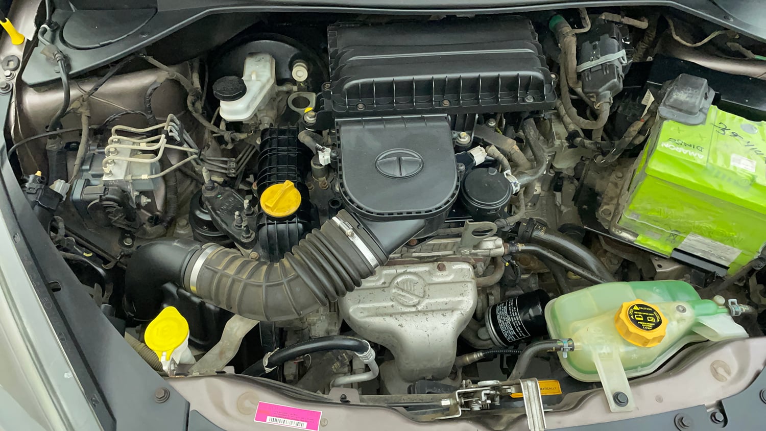 Used 2020 Tata Tigor Revotron XZA Petrol Automatic engine ENGINE RIGHT SIDE VIEW