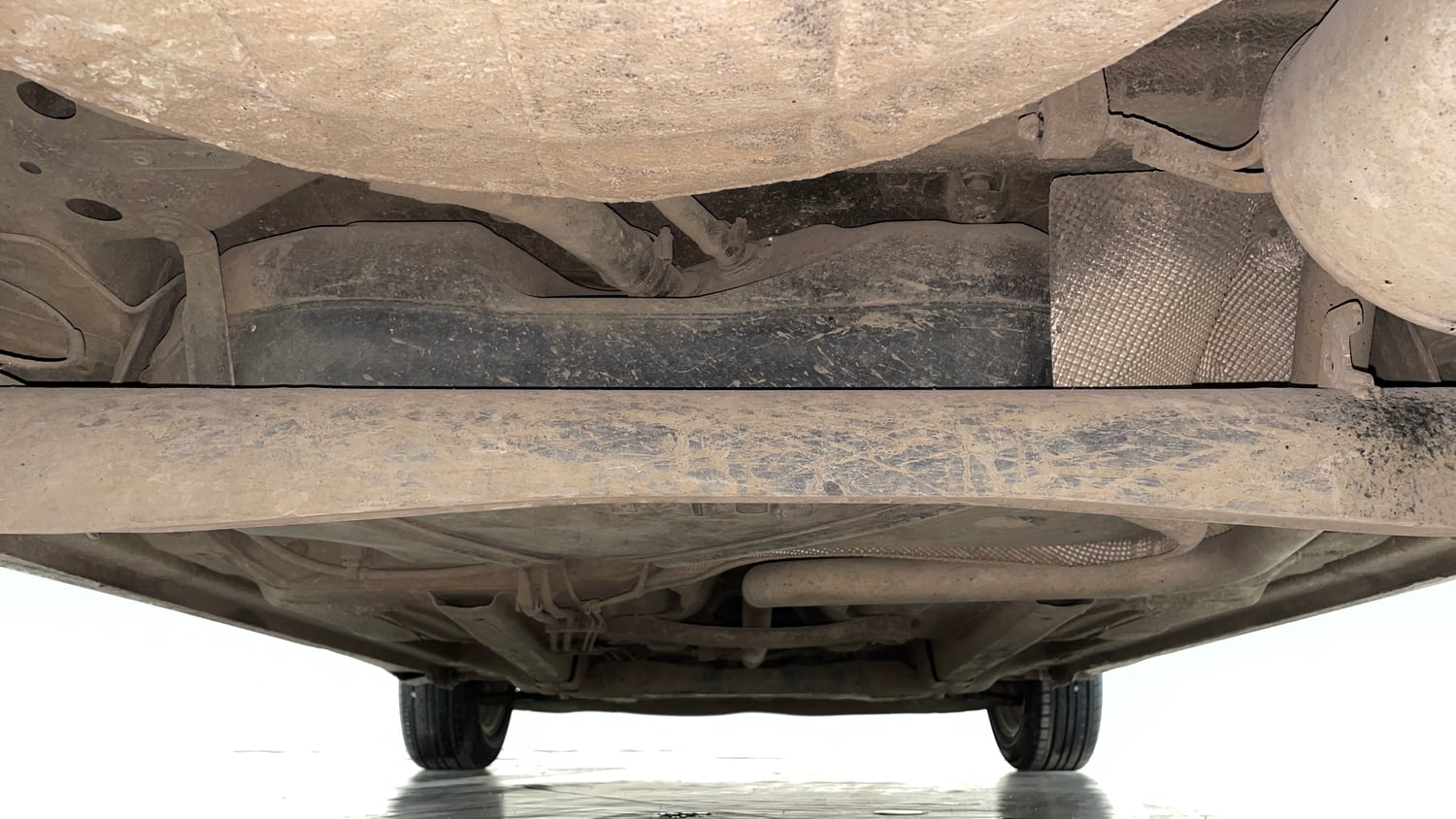 Used 2018 Ford Figo Titanium1.5 TDCi Diesel Manual extra REAR UNDERBODY VIEW (TAKEN FROM REAR)