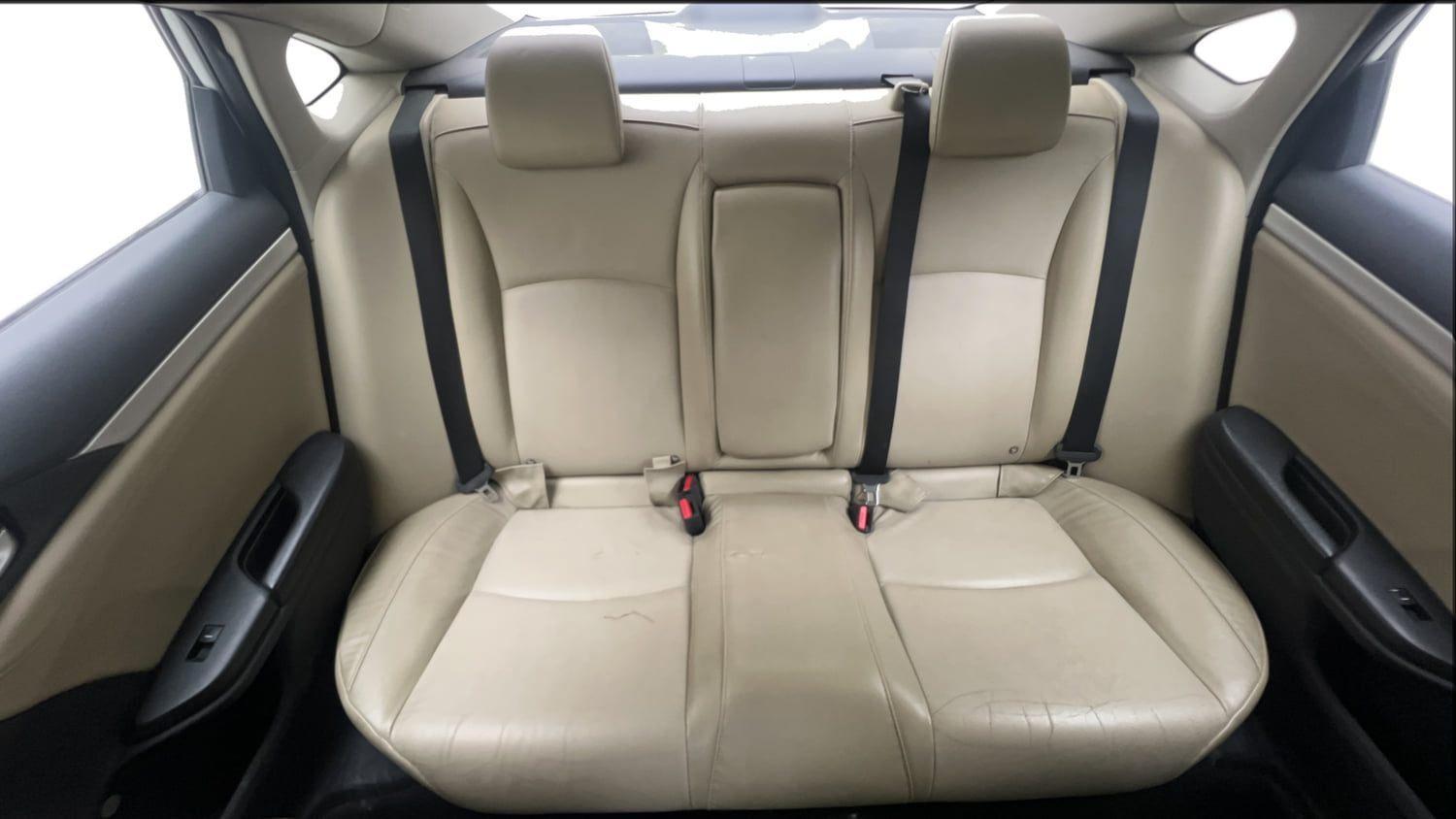 Used 2019 Honda Civic ZX CVT Petrol Petrol Automatic interior REAR SEAT CONDITION VIEW