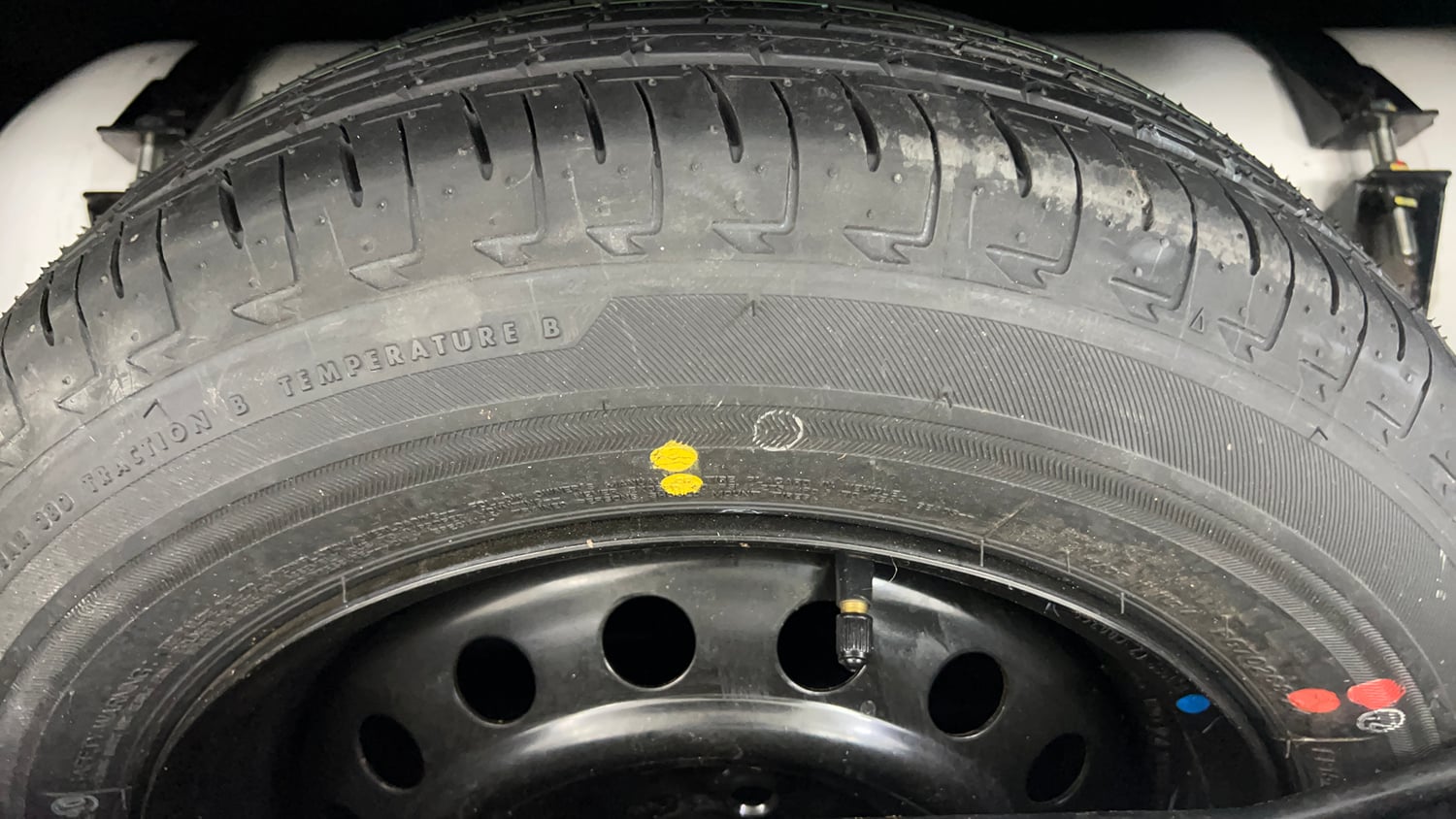 Used 2023 Maruti Suzuki Celerio VXi CNG Cng Manual tyres SPARE TYRE VIEW