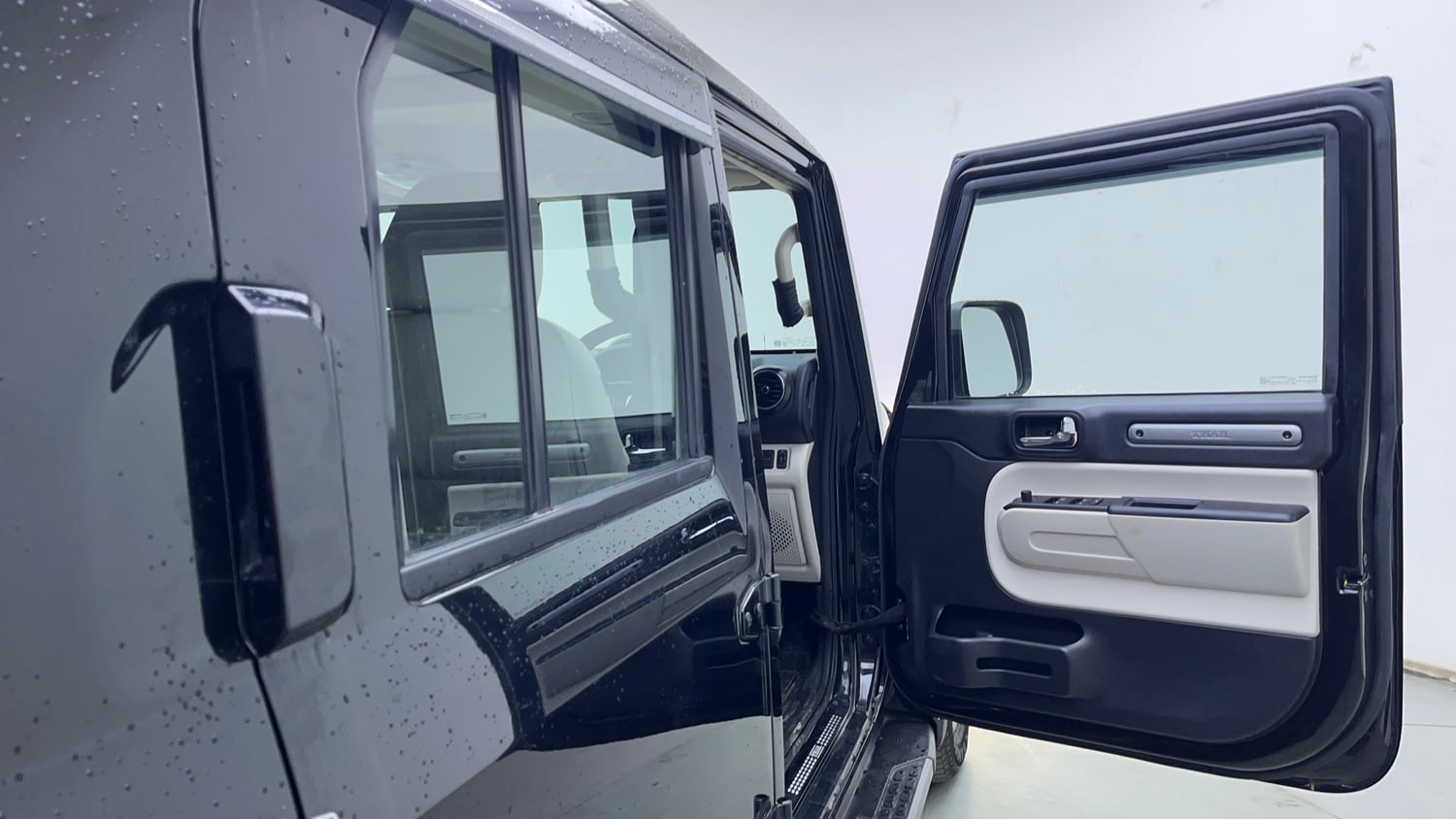 Used 2026 Mahindra Thar Roxx MX5 Petrol AT 2WD Petrol Automatic interior RIGHT FRONT DOOR OPEN VIEW