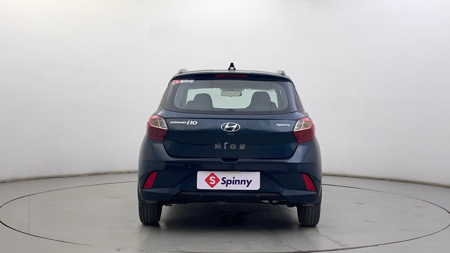Used 2020 Hyundai Grand i10 Nios Sportz 1.2 Kappa VTVT Petrol Manual exterior BACK VIEW