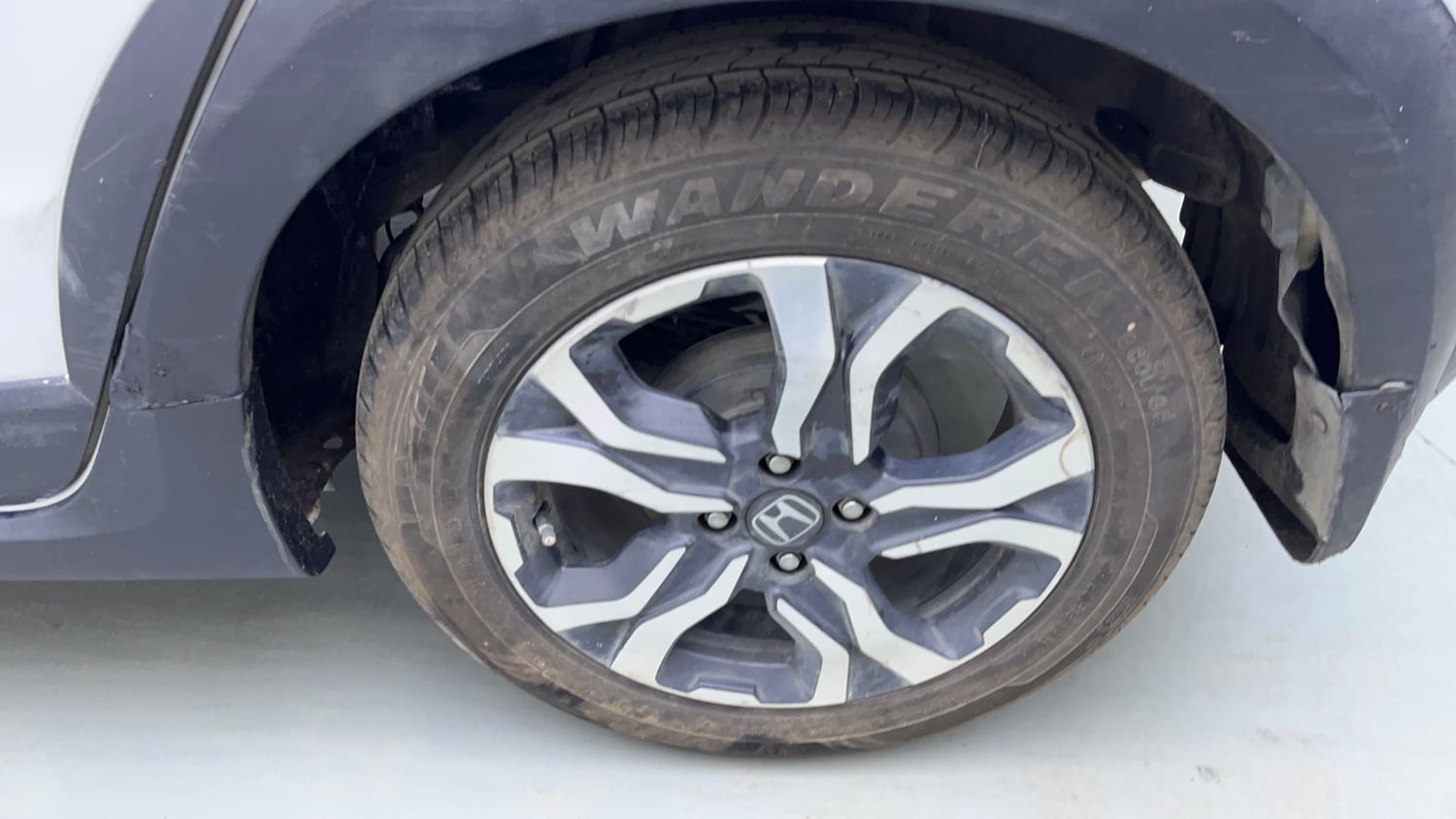 Used 2018 Honda WR-V VX MT Diesel Diesel Manual tyres LEFT REAR TYRE RIM VIEW