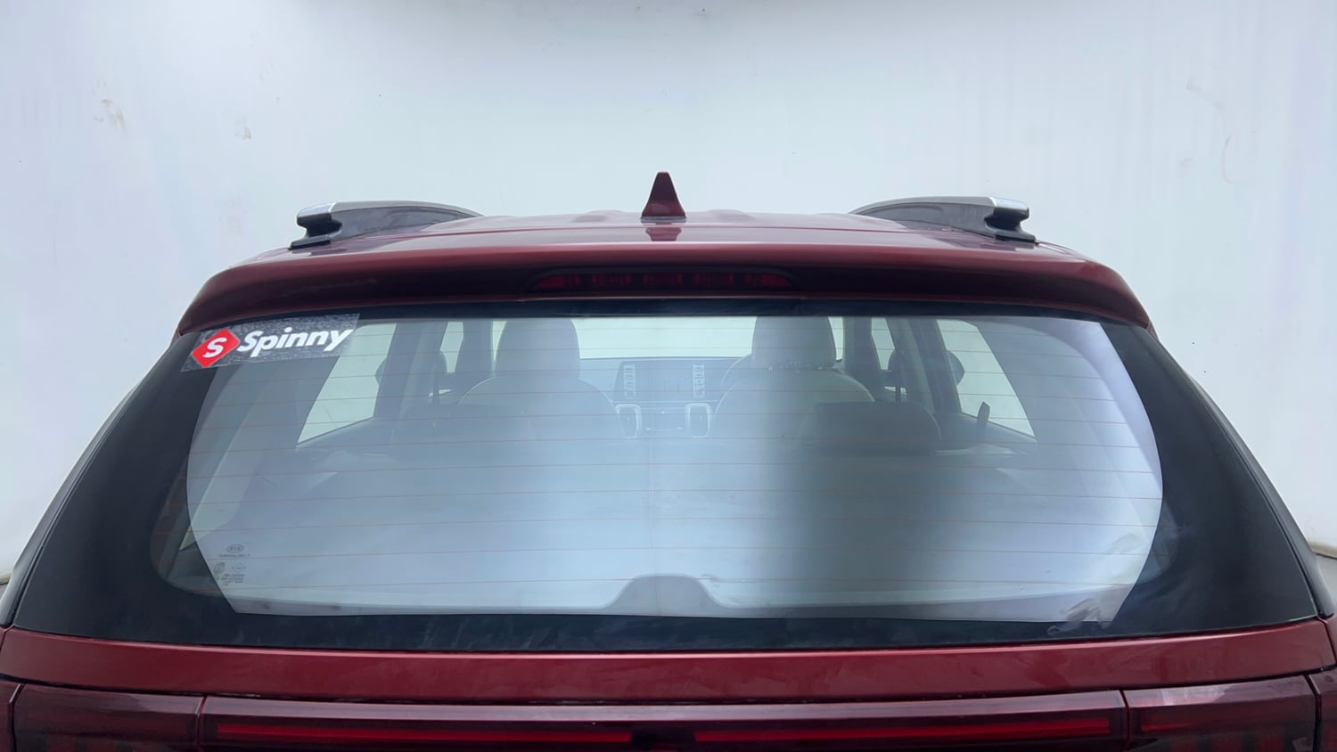 Used 2021 Kia Sonet HTX 1.5 Diesel Manual exterior BACK WINDSHIELD VIEW