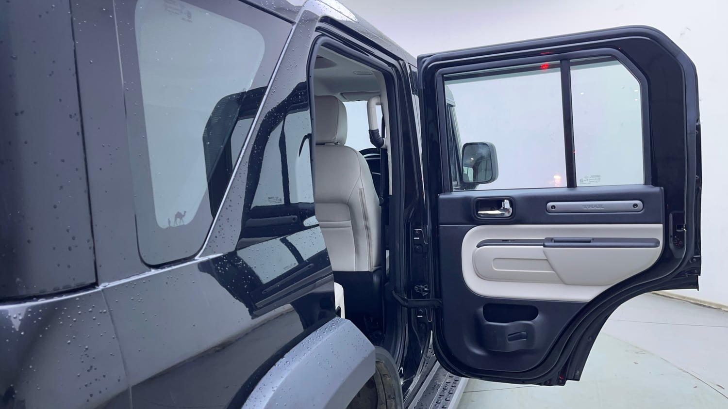 Used 2026 Mahindra Thar Roxx MX5 Petrol AT 2WD Petrol Automatic interior RIGHT REAR DOOR OPEN VIEW