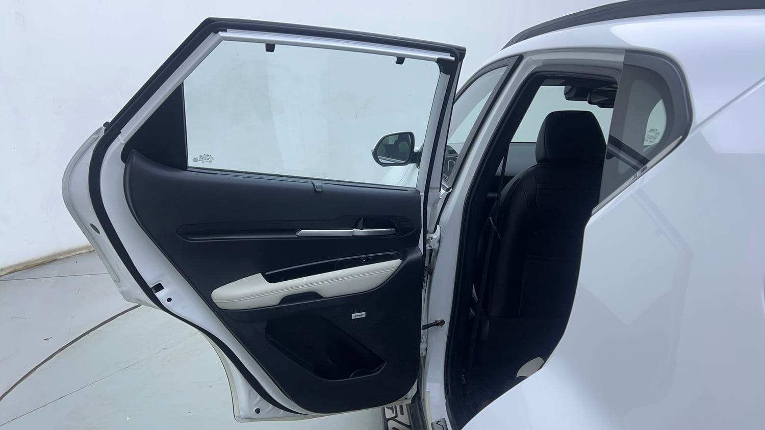 Used 2024 Kia Sonet GTX Plus 1.0 Turbo Petrol DCT Petrol Automatic interior LEFT REAR DOOR OPEN VIEW