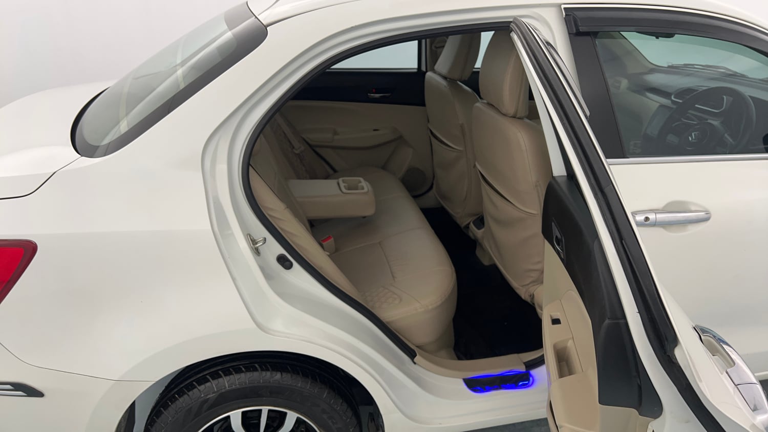 Used 2022 Maruti Suzuki Dzire VXi AGS Petrol Automatic interior RIGHT SIDE REAR DOOR CABIN VIEW