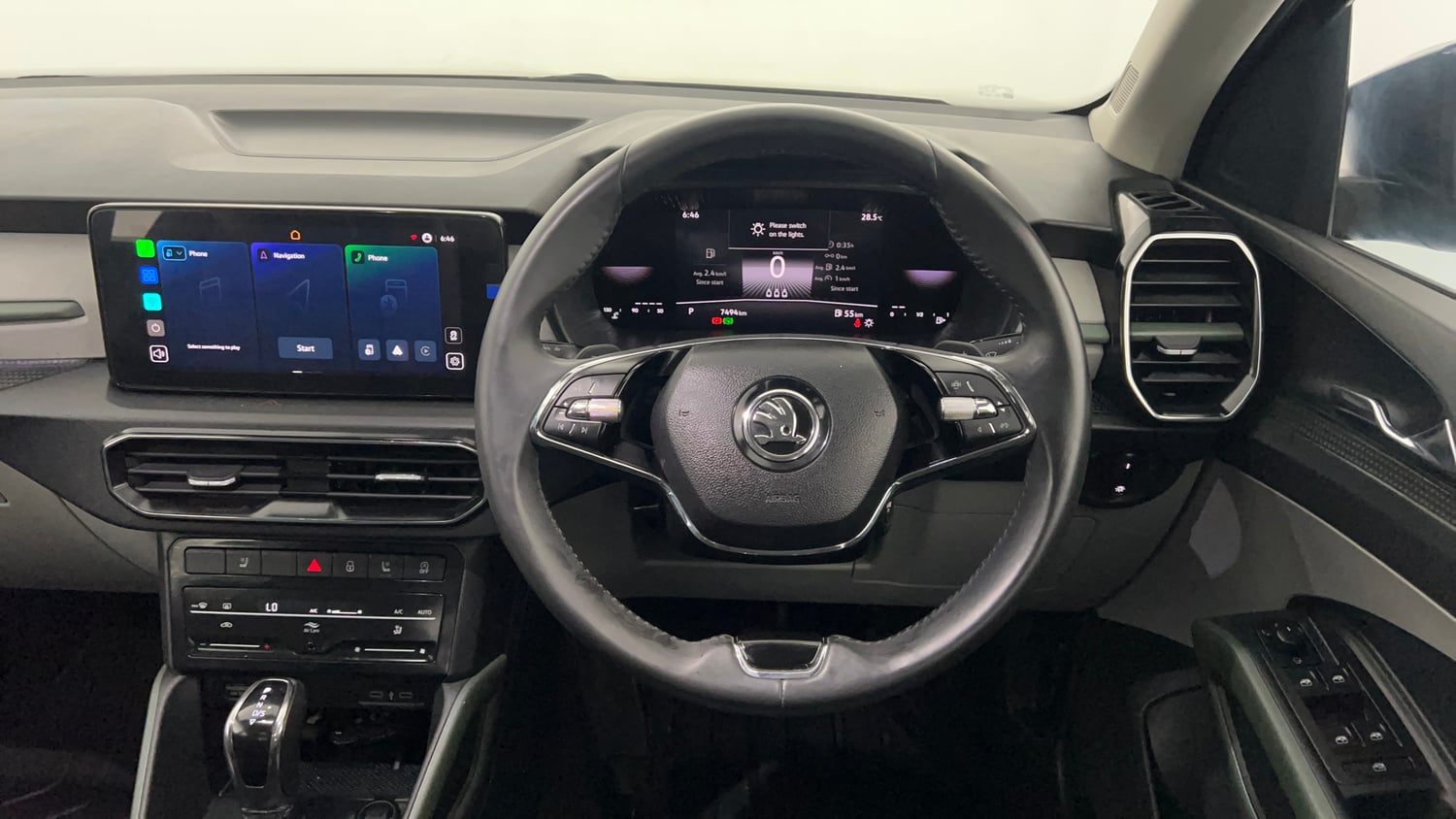 Used 2025 Skoda Kylaq Prestige AT Petrol Automatic interior STEERING VIEW