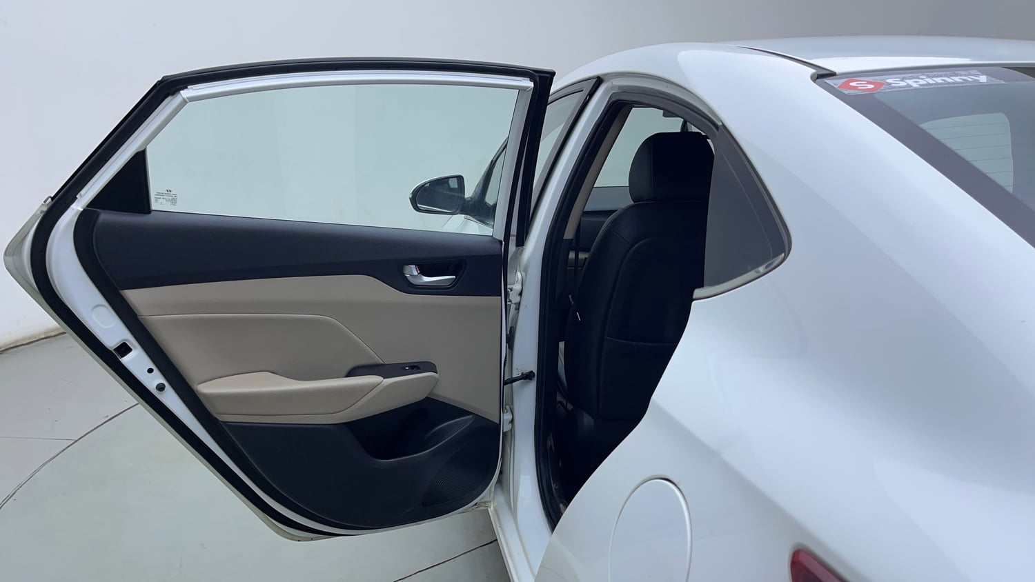 Used 2018 Hyundai Verna SX (O) 1.6 VTVT AT Petrol Automatic interior LEFT REAR DOOR OPEN VIEW