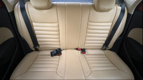 Used 2014 Volkswagen Polo Highline1.2L (P) Petrol Manual interior REAR SEAT CONDITION VIEW