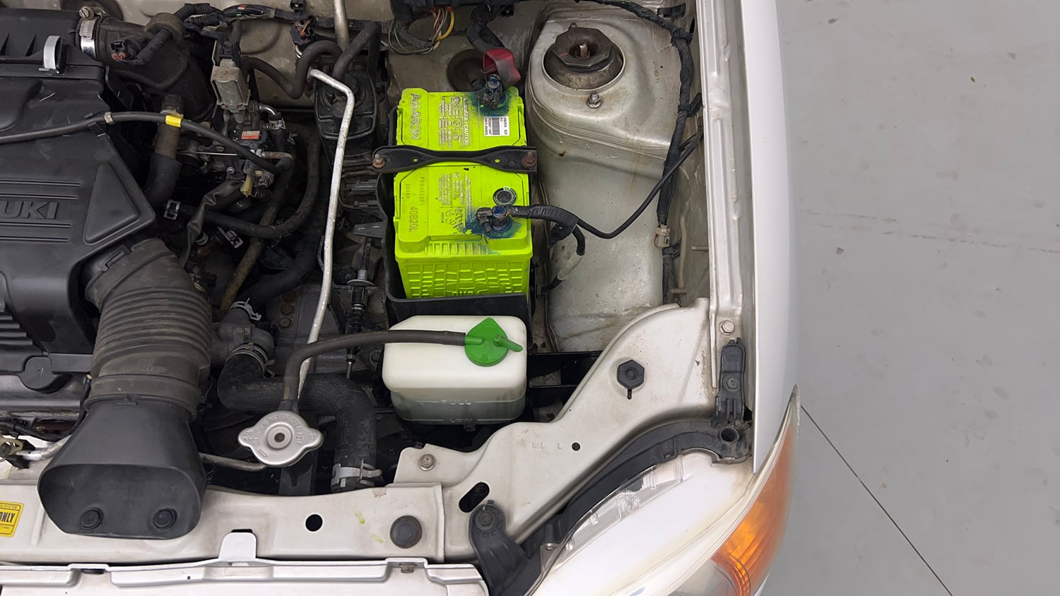 Used 2014 Maruti Suzuki Alto K10 VXi Petrol Manual engine ENGINE LEFT SIDE VIEW
