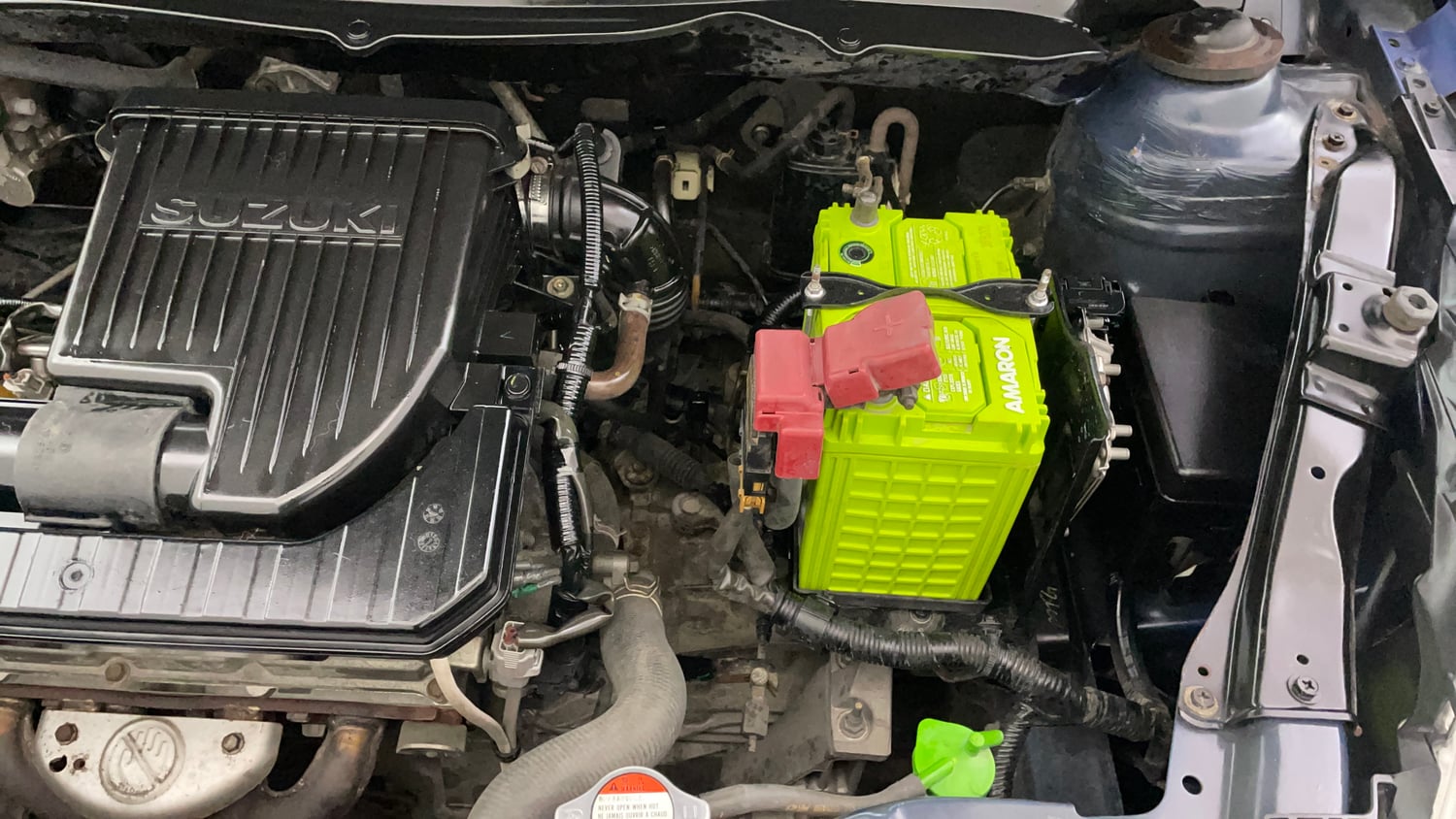 Used 2014 Maruti Suzuki Swift VXi Petrol Manual engine ENGINE LEFT SIDE VIEW