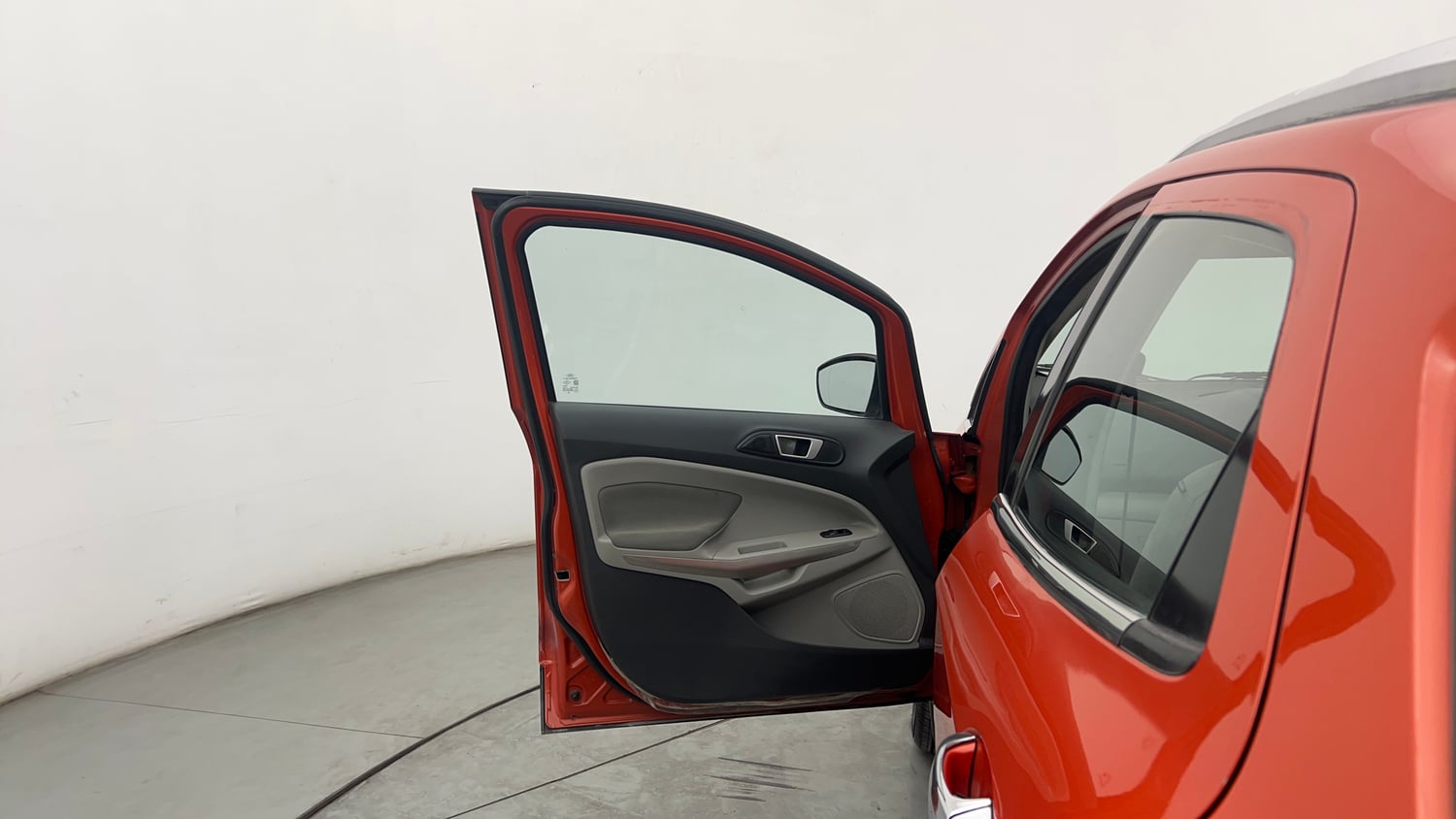 Used 2015 Ford EcoSport Titanium 1.5 Ti-VCT AT Petrol Automatic interior LEFT FRONT DOOR OPEN VIEW