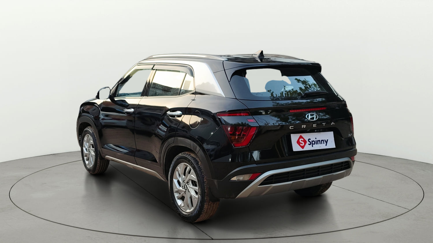 Used 2022 Hyundai Creta SX 1.5 Petrol Petrol Manual exterior LEFT REAR CORNER VIEW