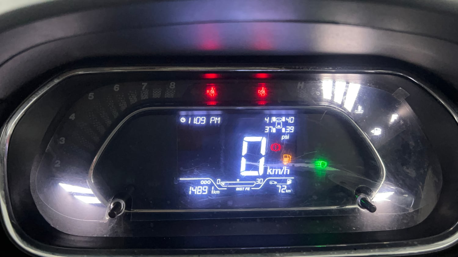 Used 2024 Tata Tigor XZ Plus Petrol Manual interior CLUSTERMETER VIEW