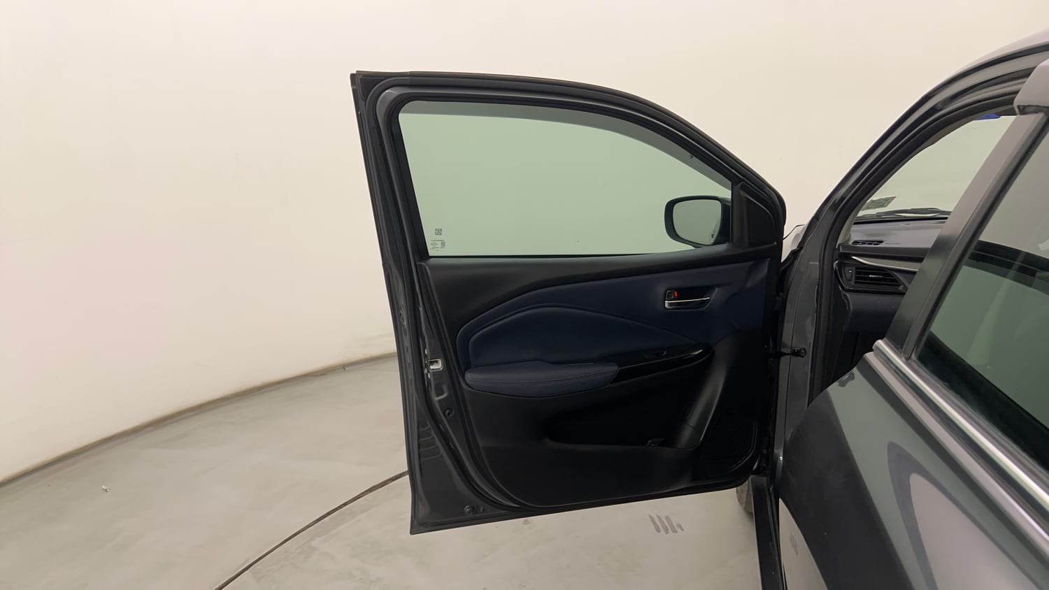 Used 2023 Maruti Suzuki Baleno Alpha AGS Petrol Automatic interior LEFT FRONT DOOR OPEN VIEW