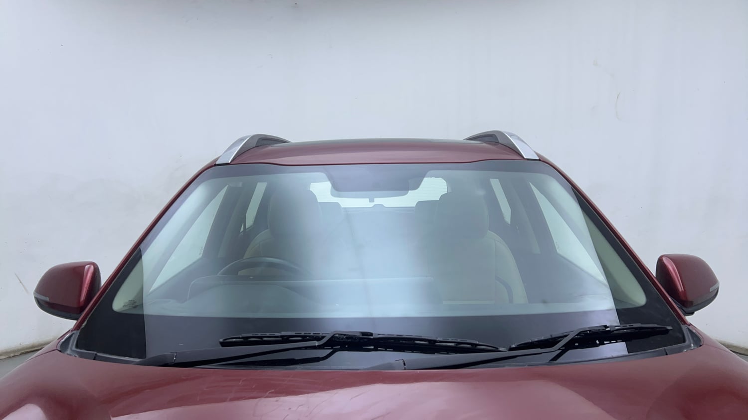 Used 2021 Kia Sonet HTX 1.5 Diesel Manual exterior FRONT WINDSHIELD VIEW