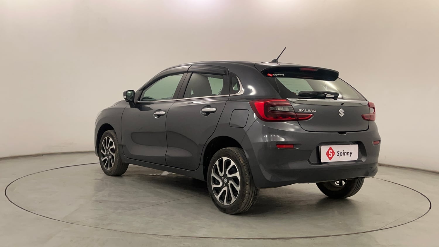 Used 2023 Maruti Suzuki Baleno Alpha AGS Petrol Automatic exterior LEFT REAR CORNER VIEW