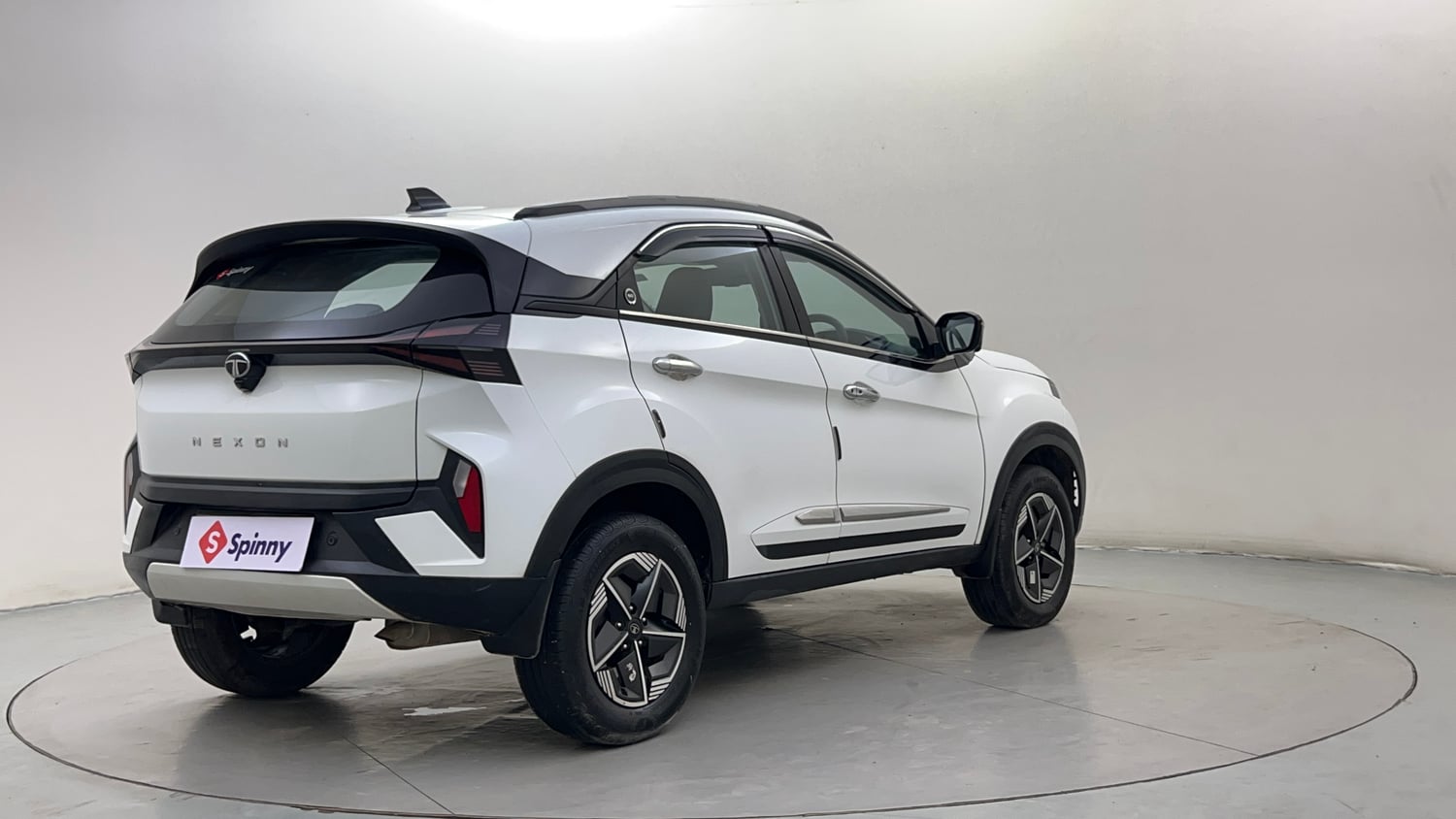 Used 2024 Tata Nexon Creative Plus S 1.2 Revotron Petrol 7DCA Petrol Automatic exterior RIGHT REAR CORNER VIEW