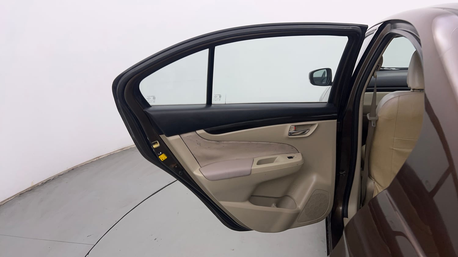 Used 2015 Maruti Suzuki Ciaz VXi+ AT Petrol Automatic interior LEFT REAR DOOR OPEN VIEW