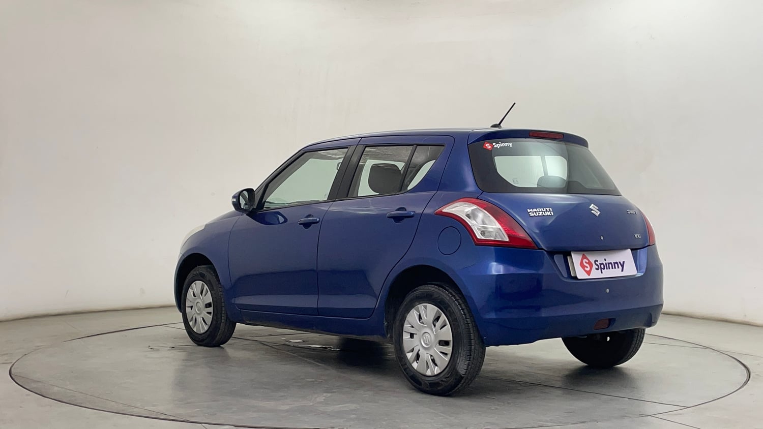 Used 2014 Maruti Suzuki Swift VXi Petrol Manual exterior LEFT REAR CORNER VIEW