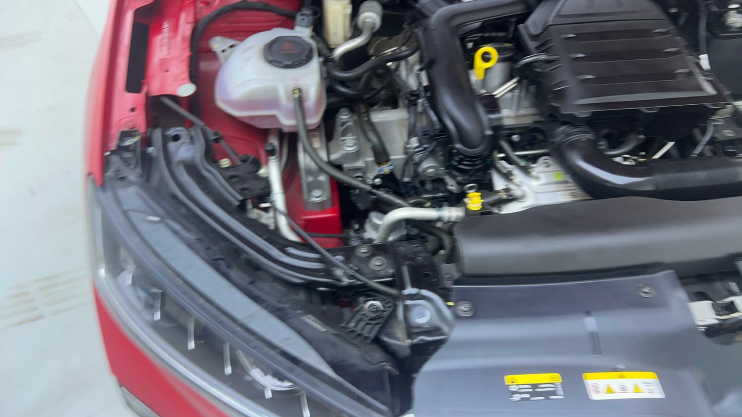 Used 2025 Skoda Slavia Style 1.0L TSI MT Petrol Manual engine ENGINE RIGHT SIDE VIEW