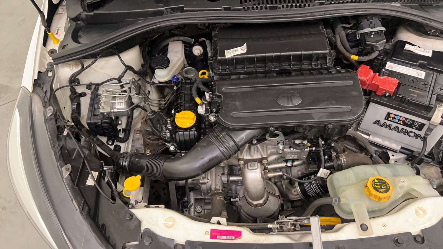 Used 2024 Tata Tigor XZ Plus Petrol Manual engine ENGINE RIGHT SIDE VIEW