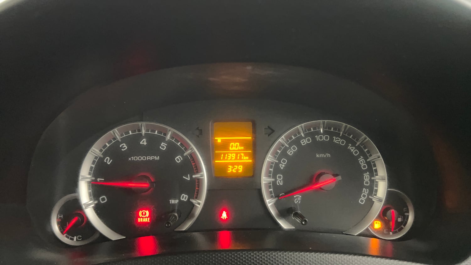 Used 2014 Maruti Suzuki Swift VXi Petrol Manual interior CLUSTERMETER VIEW