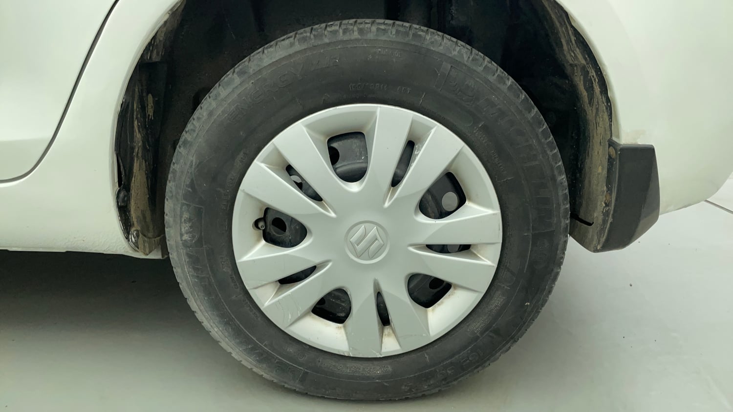 Used 2012 Maruti Suzuki Swift Dzire VXI Petrol Manual tyres LEFT REAR TYRE RIM VIEW