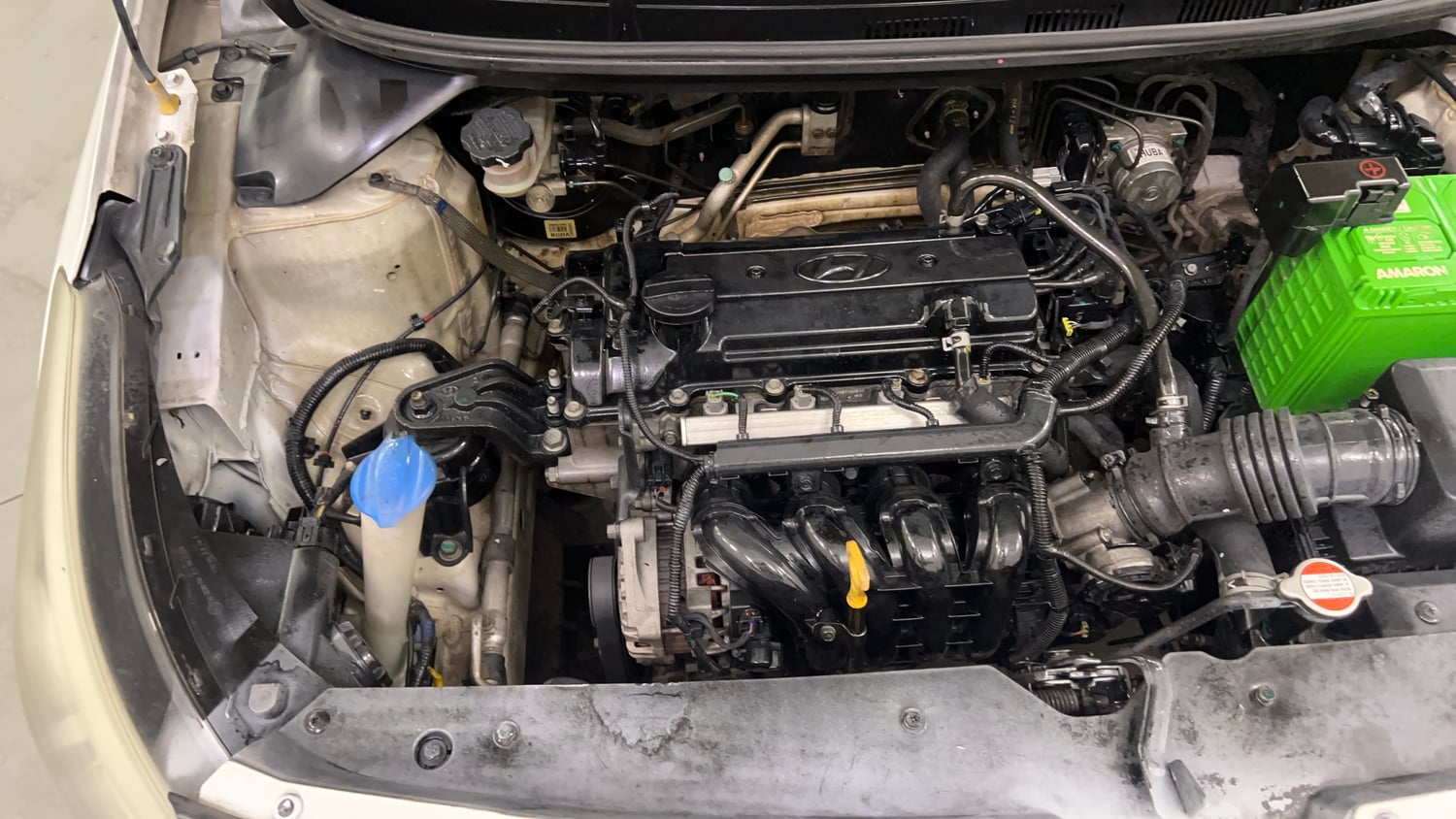 Used 2016 Hyundai Elite i20 Asta 1.2 (O) Petrol Manual engine ENGINE RIGHT SIDE VIEW