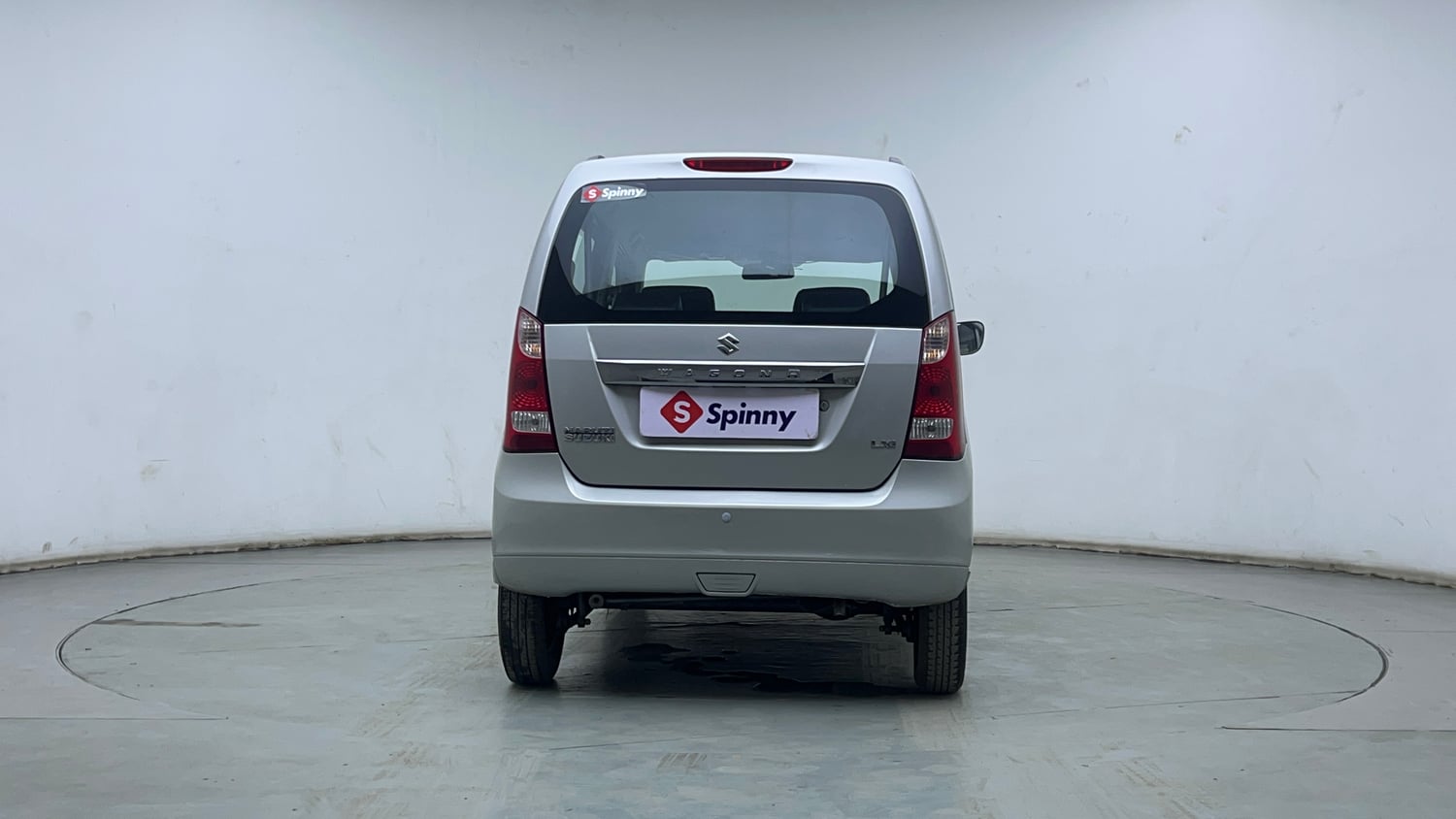 Used 2012 Maruti Suzuki Wagon R LXi Petrol Manual exterior BACK VIEW