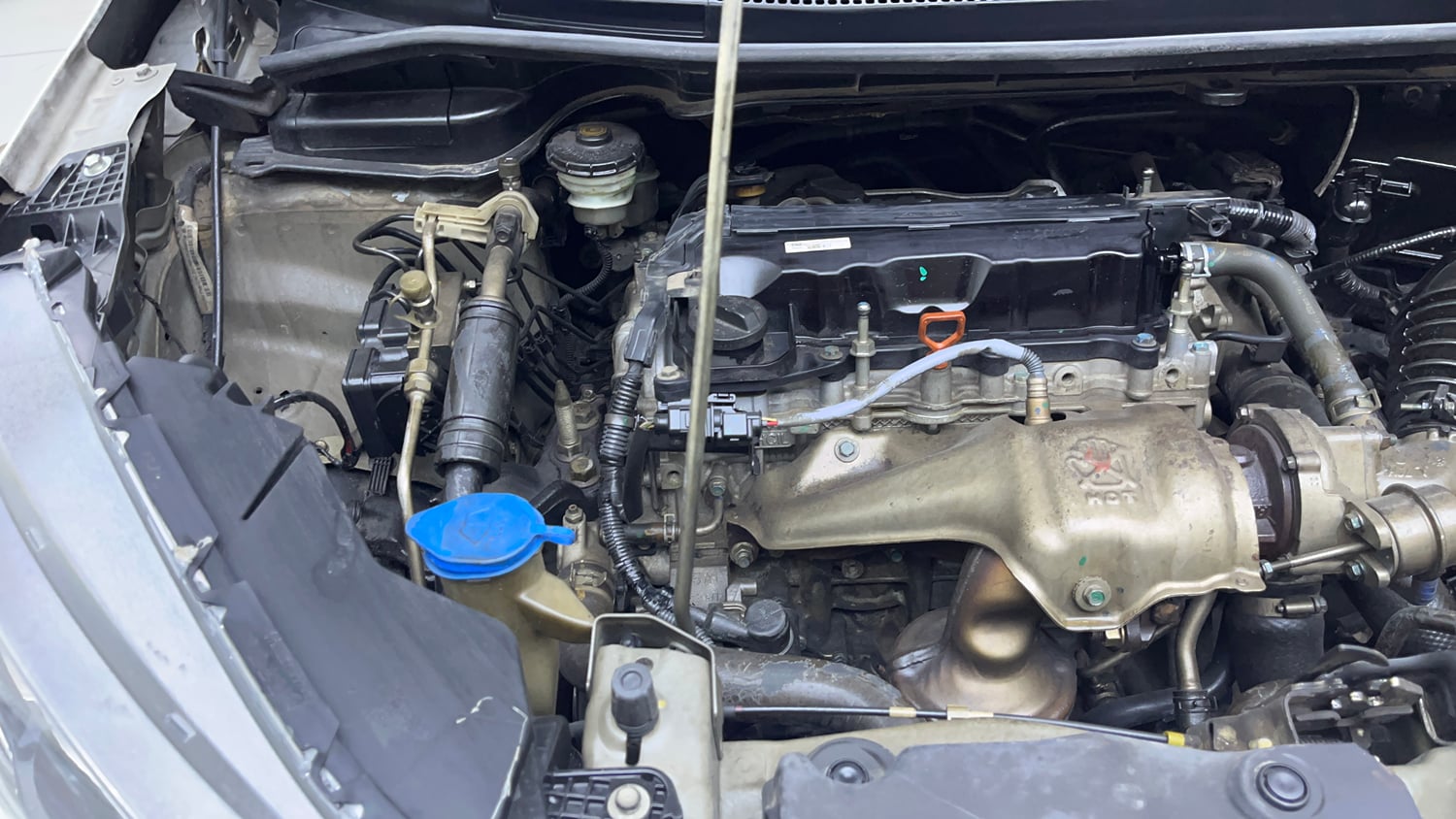 Used 2018 Honda WR-V VX MT Diesel Diesel Manual engine ENGINE RIGHT SIDE VIEW