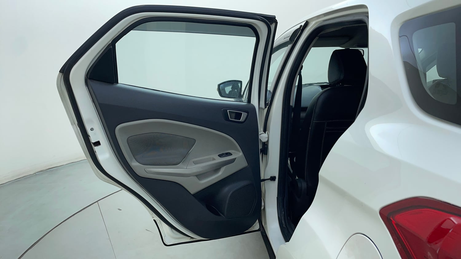 Used 2014 Ford EcoSport Trend 1.5 TDCi Diesel Manual interior LEFT REAR DOOR OPEN VIEW