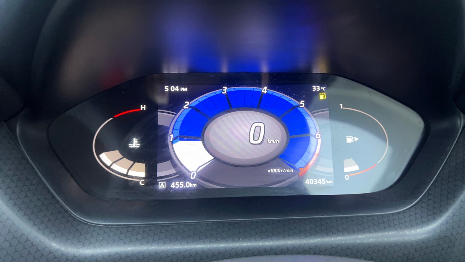 Used 2021 Nissan Magnite XV Premium Turbo (O) Petrol Manual interior CLUSTERMETER VIEW