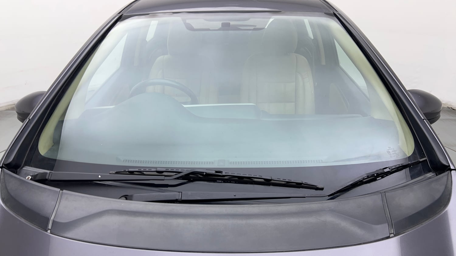 Used 2018 Honda Jazz V CVT Petrol Petrol Automatic exterior FRONT WINDSHIELD VIEW