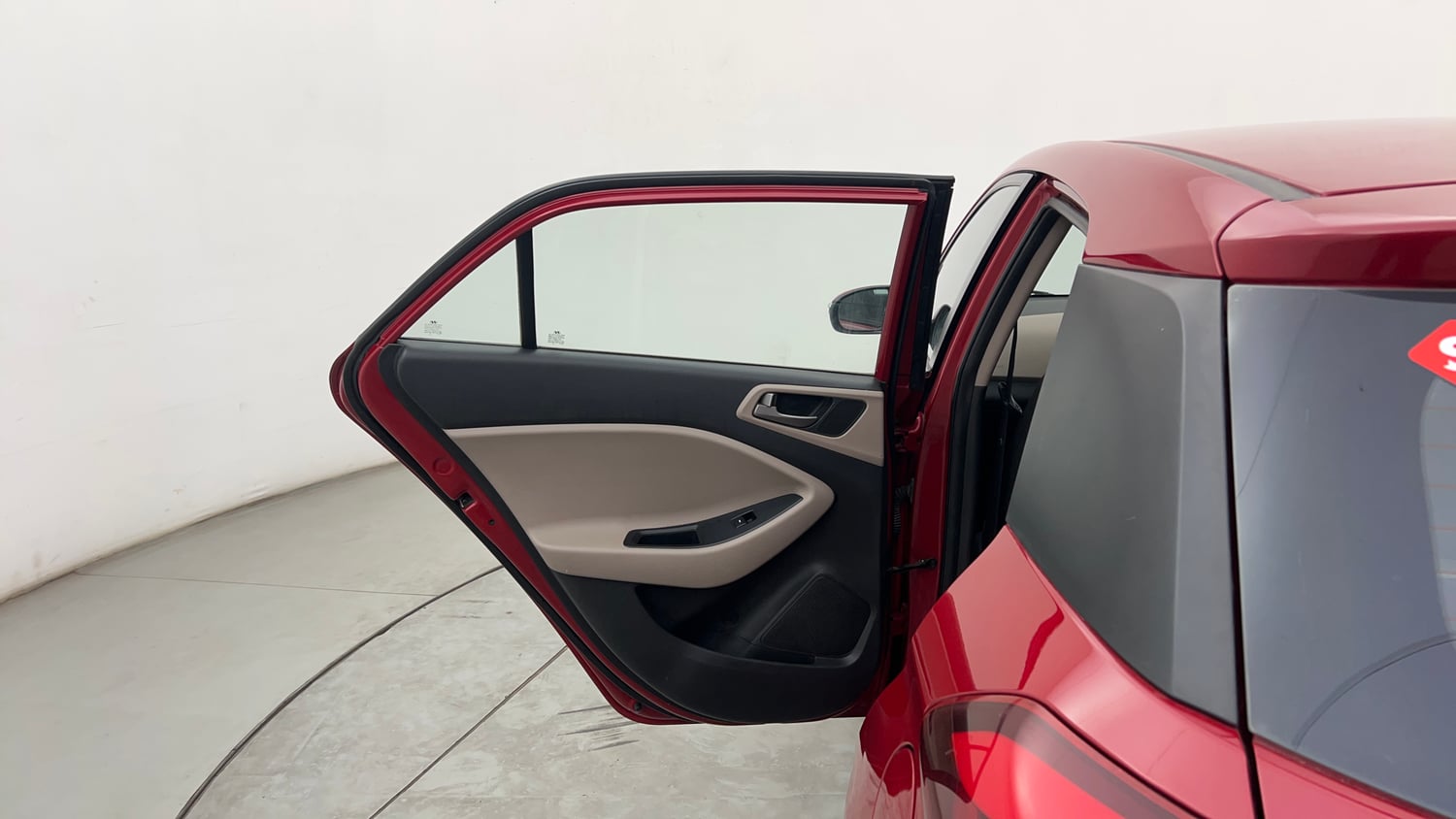 Used 2015 Hyundai Elite i20 Asta 1.2 Petrol Manual interior LEFT REAR DOOR OPEN VIEW