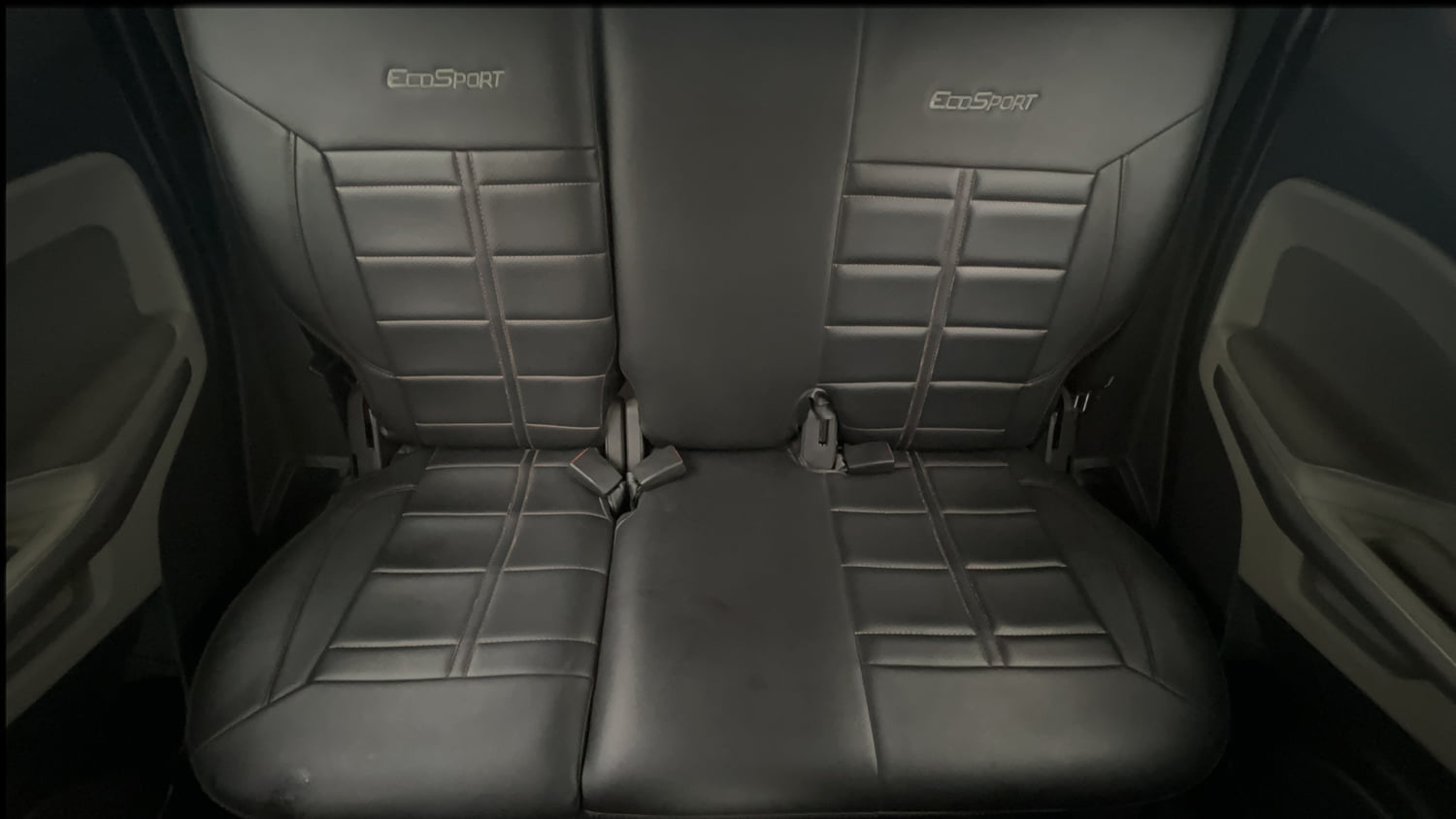 Used 2015 Ford EcoSport Titanium 1.5 Ti-VCT Petrol Manual interior REAR SEAT CONDITION VIEW